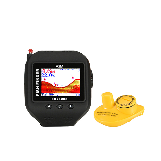 Ручной эхолот Lucky Fishfinder FF718LIC-WT, эхолот для береговой рыбалки